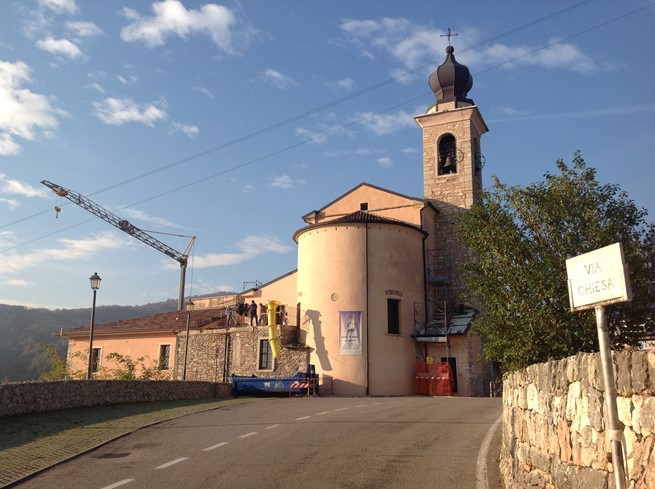 CHIESA ALCENAGO (GREZZANA) CONSOLIDAMENTO E RISTRUTTURAZIONE
