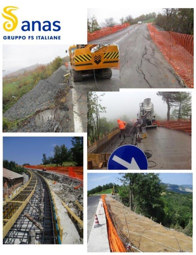 Lavori di rinforzo strutturale e riqualificazione della S.S. 62  “della CISA”