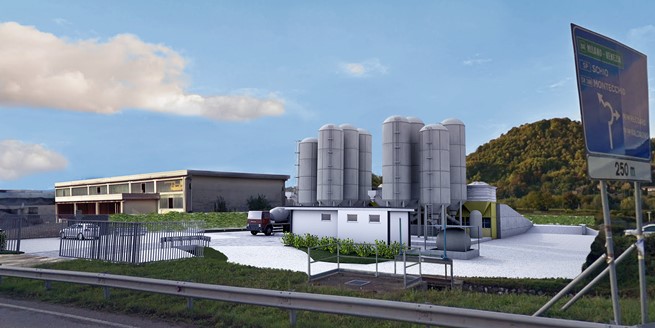 NUOVA CENTRALE DI BETONAGGIO A CORNEDO VICENTINO